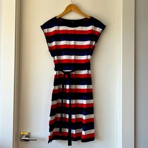 Tommy dress, red, white and blue